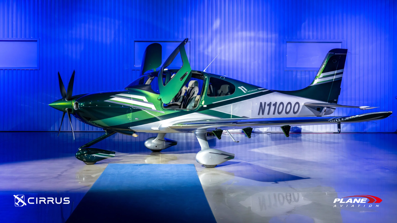 Cirrus celebra a entrega da 11.000ª aeronave da Linha SR